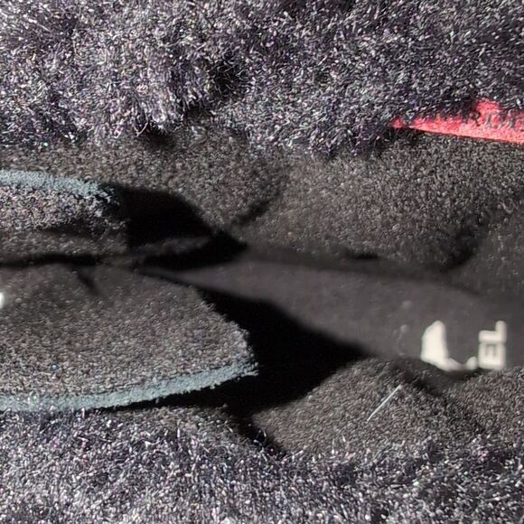 Sorel Explorer II Joan WP Black faux fur-trimmed suede ankle boots Sz 11 - Picture 11 of 13